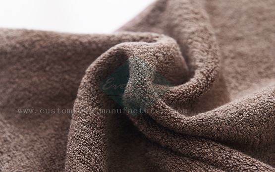 China Bulk Custom Bamboo Soft Terry towel manufacturer